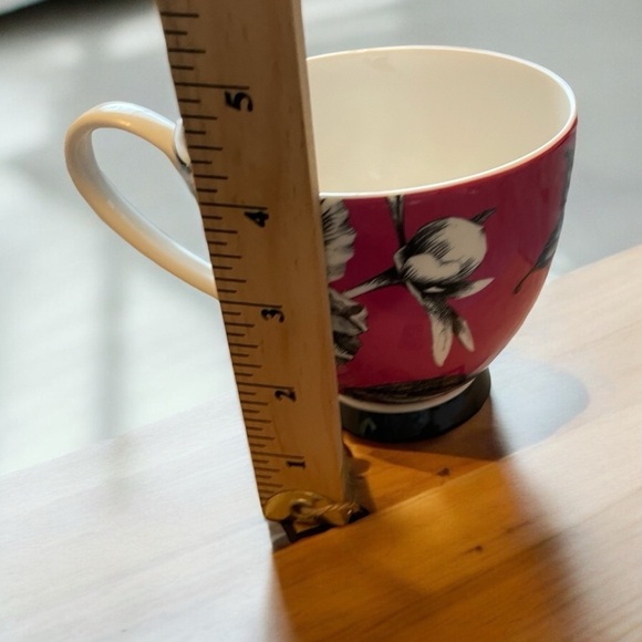 Portobello By Inspire Bone China Butterflies Footed Mug-16 ounce - Picture 5 of 6